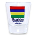 thumbnail image 1 of Shot Glass Drapeau de l'Le Maurice, 1 of 3