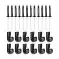 thumbnail image 4 of SWETRACE Kayak J Hooks with Rivits 12 x Rivets Lightweight Portable for Canoeing, 4 of 8