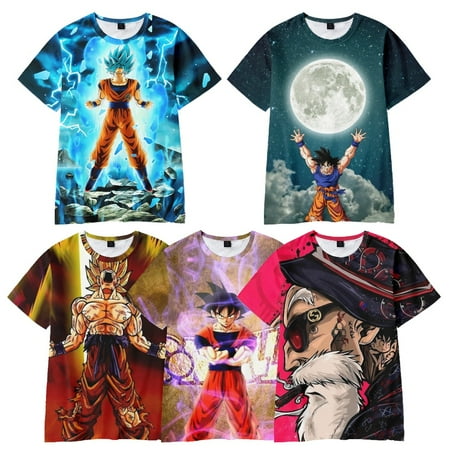 

Dragon Ball Men s and Big Men s Short Sleeve Tees Classic-Fit Clothing Up to 8XL