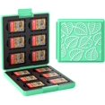 thumbnail image 1 of Game Card Case for Nintendo Switch,Portable & Thin Hard Shell Box, Protective Shockproof Cartridge Holder Carrying Storage Case Box with 12 Cartridge Slots for Switch NS NX, 1 of 7