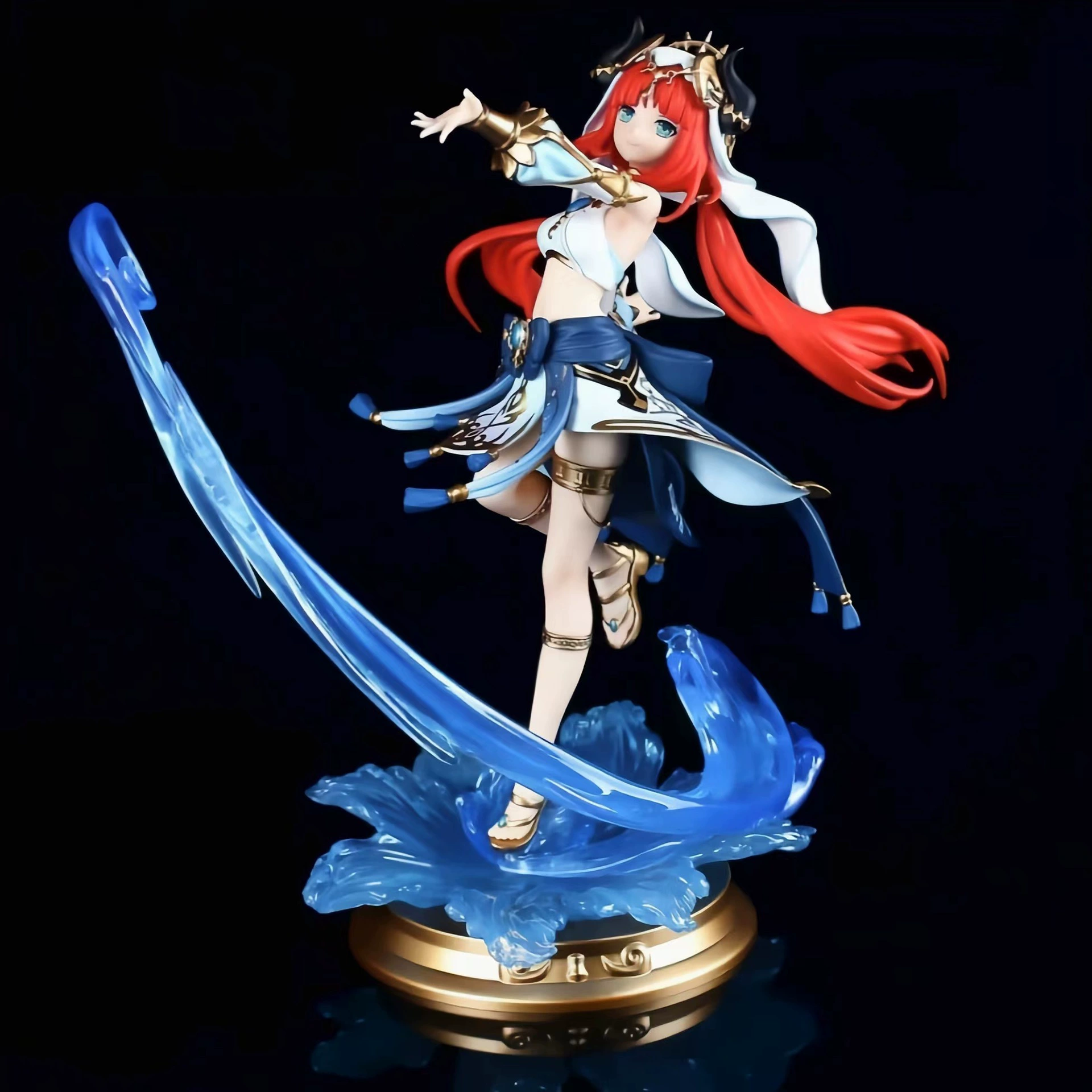 G-I Nilou 1/7 Figure PVC 27CM Anime Game Sumeru Character Desktop Ornaments Gift