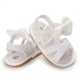 thumbnail image 5 of Zanvin Sandals on Clearance, Kids Sandals, Toddler Sandals, Toddler Baby Girls Boys Baby Shoes Soft Sole Non-slip Baby Toddler Sandals, White, 6-9 Months, 5 of 8