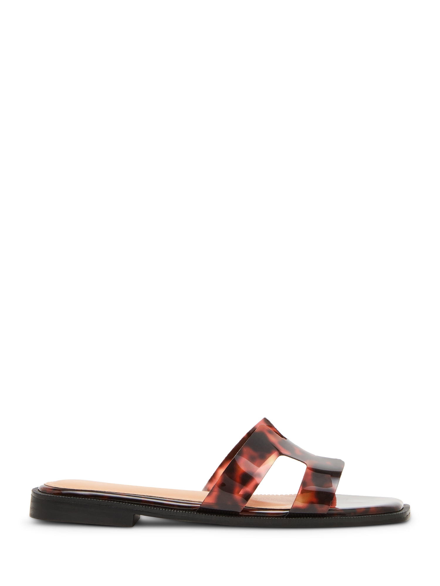 Madden Girl Women's Hailey Flat Slide Sandal