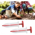 thumbnail image 3 of 2 Pcs Manual Seed Dispenser Seeder Mini Seedling Seed Dispenser Seeder Garden Spreader Planter Hand Seeder Tool Manual Seeder Garden Flower Plant Seeder Planter, 3 of 5