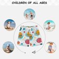 thumbnail image 6 of FORMRS Boys Swim Trunks Quick Dry Mesh Liner Boardshorts Sizes XS-XL, Bubbles Hamburger, 6 of 7