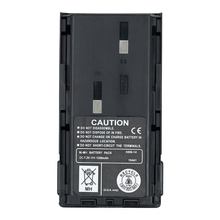 KNB-14 KNB-15H KNB-15A 2100mAh Portable Replacement Ni-MH Battery Compatible for Kenwood TK-260 TK-270 TK-272 TK-360 TK-370 TK-278 TK-372 TK-373 TK-378 TK-388 TK-2100 TK-2102 TK-2107 TK-3101 TK-3102