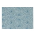 thumbnail image 1 of Dahlia Flower Cutting Board, Retro Style Monochrome Pastel Water Cane Petals Pattern with Disc Florets Print, Decorative Tempered Glass Cutting and Serving Board, Small Size, Blue, by Ambesonne, 1 of 1