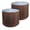 Brown, variant on Royal Designs, Inc. Do It Yourself Hardback Drum Lamp Shade, Easy Assembly, HB-647-13AGL-2, 13 x 13 x 10 in, Antique Gold - Pack of 2