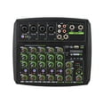 thumbnail image 1 of Graflsoa Muslady B6 LIVE Portable Audio Mixer with LED Display, USB/Bluetooth Input, 2-Band EQ, Gain, Delay, Repeat Effects, Recording & Live Streaming, +48V Phantom Power, 100~240V AC, 1 of 6