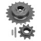 thumbnail image 5 of Kit De Piñón De Cadena 420, Piñón De Cadena De Eje Secundario De aleación De Acero De Alta Dureza Con Llave Para Reemplazo De Go Kart Para, 5 of 7