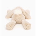 thumbnail image 3 of Jellycat Smudge Bunny Stuffed Animal, 11.8" | Soft Beige Lying Bunny Plush Toy with Floppy Ears, Cuddly Gift for Kids & Adults, 3 of 3