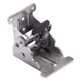 thumbnail image 4 of Soporte plegable, bisagra de bloqueo automático, Hardware fácil de instalar, pata de mesa, soporte plegable, soporte de extensión de bloqueo para muebles de escritorio Freno doble plateado, 4 of 8