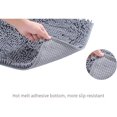 thumbnail image 2 of Bath Mat Non Slip Bathroom Mat Waterproof Bath Rugs Bathroom Absorbent Soft Foot Bath two-piece Gray, 2 of 7