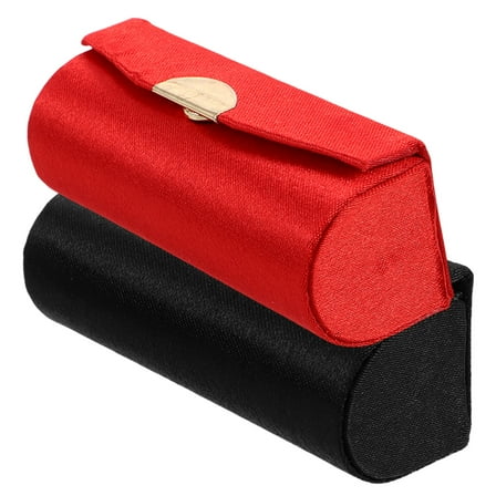 unbranded  2 Pcs Mirror Lipstick Case Cosmetic Organizer Holder