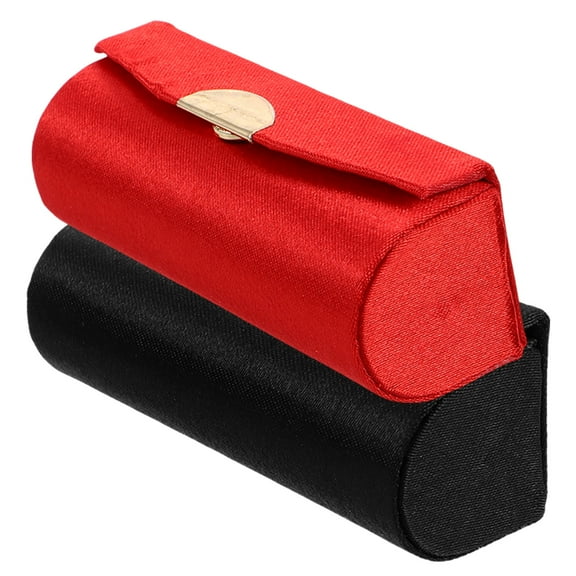 unbranded  2 Pcs Mirror Lipstick Case Cosmetic Organizer Holder