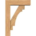 thumbnail image 3 of Ekena Millwork 7 1/2"W x 28"D x 40"H Merced Block Smooth Bracket w/ Offset Brace, Western Red Cedar, 3 of 25