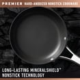 thumbnail image 3 of Calphalon Premier Hard-Anodized Nonstick 11-Inch Square Griddle Pan, 3 of 6