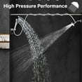 thumbnail image 5 of SUMMIT - Dual Shower Head with Handheld for Couples: High Pressure Double Shower Heads for Two People - Adjustable Two Showerhead System with 3 Flow Settings Fits 2 Person Bathroom (Chrome), 5 of 6