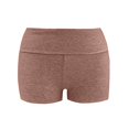 thumbnail image 3 of Afdoent Women Low Waist Shorts Fold Over Skinny Pajamas Shorts Summer Casual Solid Color Pj Bottom Sleep Shorts Breathable, 3 of 4