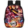 thumbnail image 1 of Demon Slayer Backpack Demon Slayer: Kimetsu no Yaiba Pillar Training Edition Student Backpack Large Capacity College Style Backpack, 1 of 1