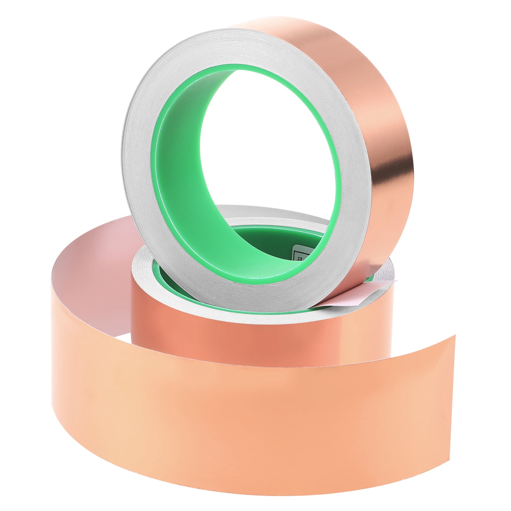UPOUART Rose Plated Gold Copper Tape for Electrical Shielding Repair with Quick Release Backing