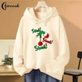 thumbnail image 3 of Drink Up Grinches Sudadera navideña Jersey de cuello redondo Mujer Algodón Sudadera con capucha de manga larga Envío gratis Ropa de calle de gran tamaño, 3 of 4