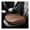 Coffee, variant on Adult Booster Car Seat Cushion, Car Seat Driver Height Boosts Mat, Non-Slip Auto Booster Seat Cushion, Wedge Memories Foam Pad for Driving Seat, 16.73*Inch
