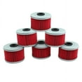 thumbnail image 5 of 6pc Oil Filter for Honda ATC250ES TRX250 TRX300 TRX350 TRX400 TRX420 TRX450 TRX500 CB400 ATC350X Engine 15412-HM5-A10, 5 of 10