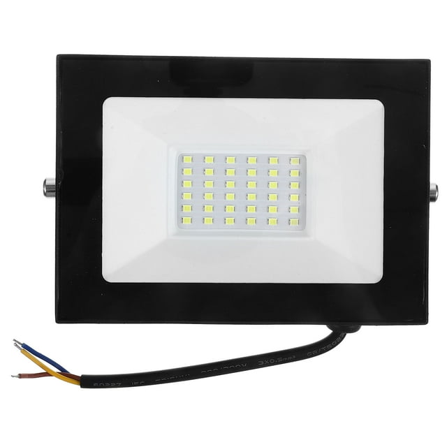 reflector LED ultrafino de 30 W, resistente al agua, para publicidad, para jardín y exterior.