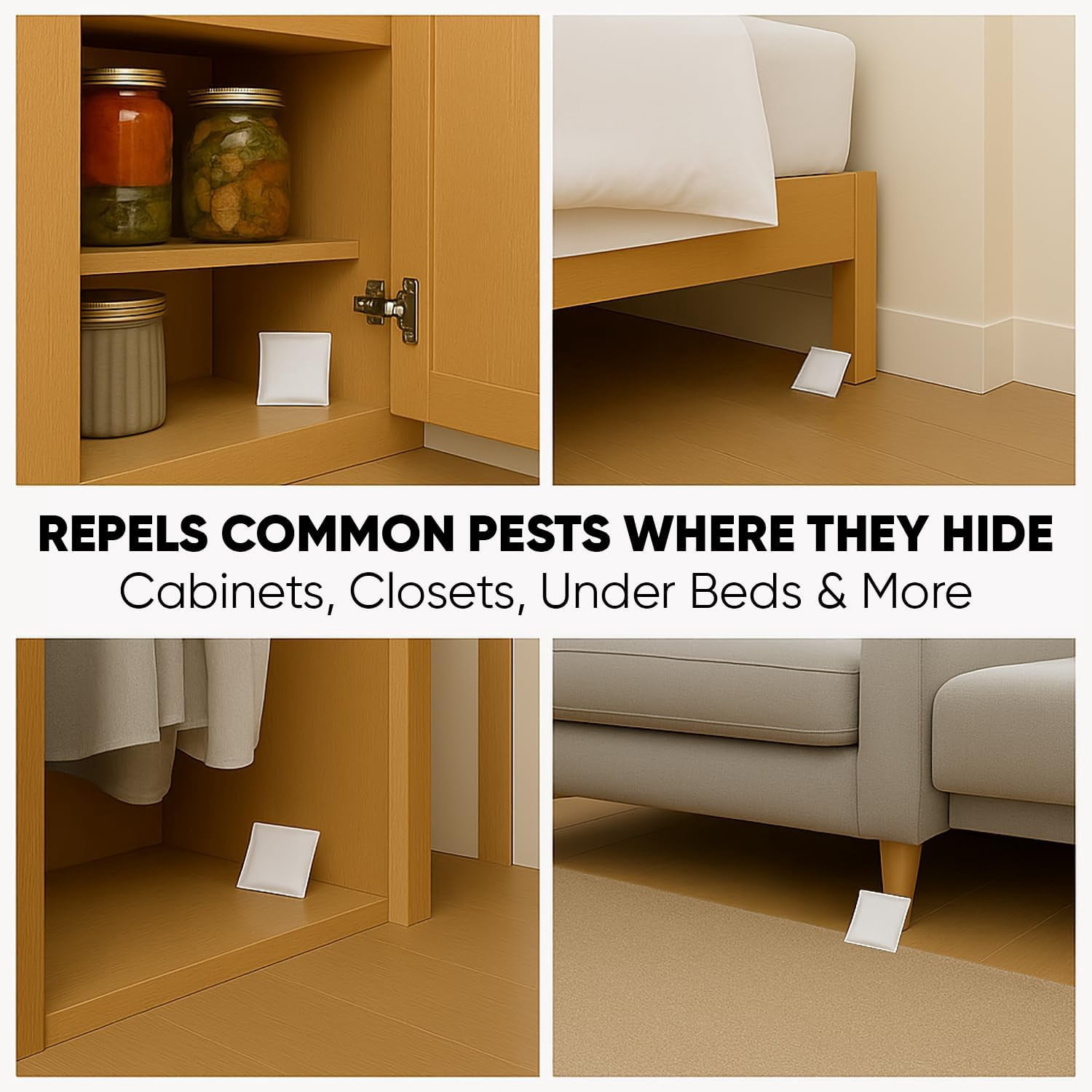 Ecological pest control bag - 100% natural materials - Can repel rats, ants, moths, squirrels and other pests