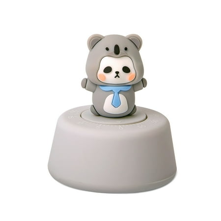 

Grandest Birch Cooking Timer Manual Wide Application ABS Precise Wind Up Animal Clock Alarm Kitchen Accessories 360 Degree Rotatin