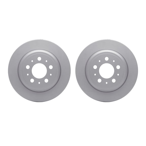 Dynamic Friction Company Rear Brake Rotors 6002-27024