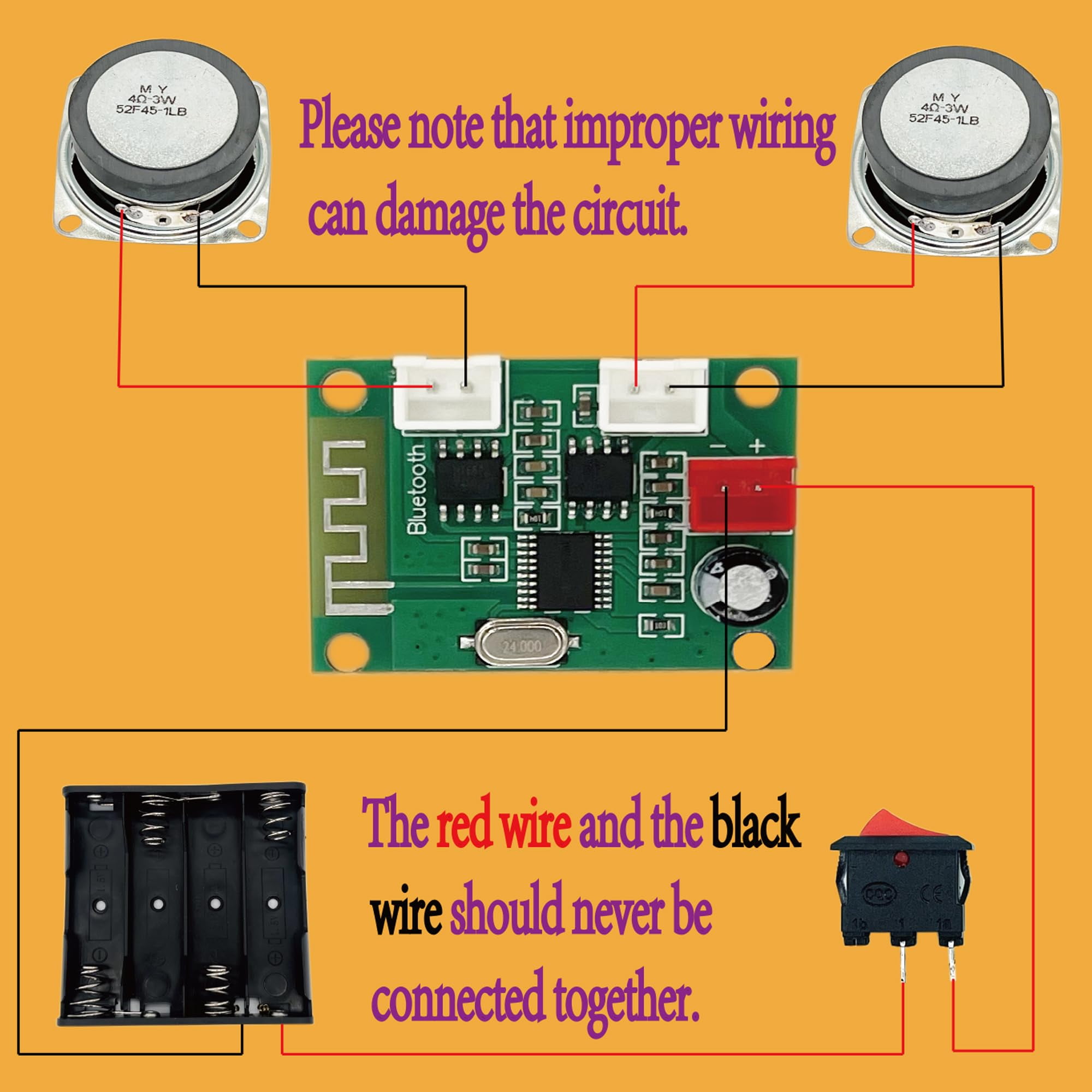 Altoparlante Bluetooth Fai Da Te - Kit Costruzione Elettronica In Legno Con Subwoofer - Giocattolo STEM Per Bambini - Idea Regalo Educativa - 2