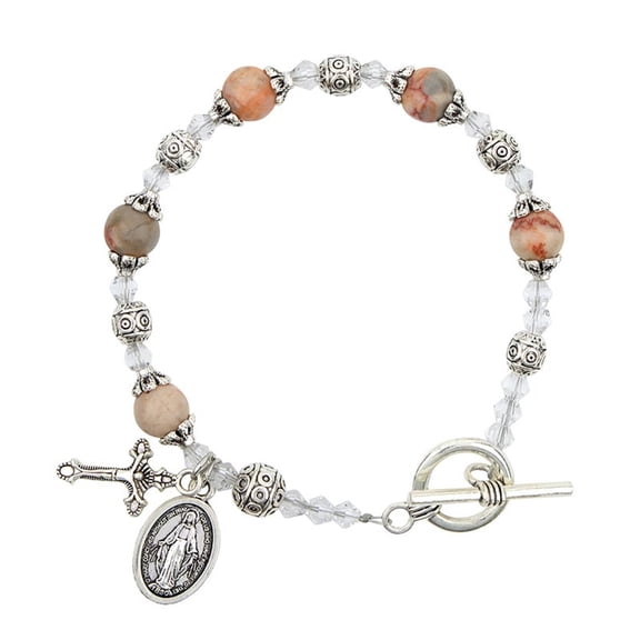 Madonna del Parto Rosary Bracelet