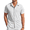 Black Spots White, variant on COOFANDY Mens Wrinkle Free Button Up Shirts Short Sleeve Fitted Casual Dress Shirts