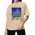 thumbnail image 2 of Van Gogh's Church at Auvers Women's T-shirt, 2 of 3