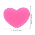 thumbnail image 4 of MasteelfCA 6 PCS Silicone Tennis Racket Vibration Dampeners Heart Shape Tennis Racquet Absorbers Tennis Racket Strings Dampers for Players (Red and Rosy), 4 of 9
