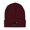 Burgundy, variant on Beanie I Love Goats Style A Embroidery, One Size, Red