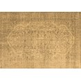 thumbnail image 1 of Ahgly Company Indoor Rectangle Abstract Brown Contemporary Area Rugs, 2' x 5', 1 of 4