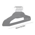 thumbnail image 5 of 10 perchas de flocado antideslizantes para el hogar (beige), 5 of 5