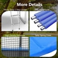 thumbnail image 3 of AOTOB 12FT Trampoline for Kids/Adults, Backyard Trampoline Weight Capacity 1400LBS with Safety Enclosure Net and Ladder, Blue, 3 of 8