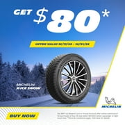 Michelin X-Ice Snow Winter 215/65R17 99T Passenger Tire Fits: 2011-14 Ford Mustang Base, 2005-07 Chrysler 300 Touring