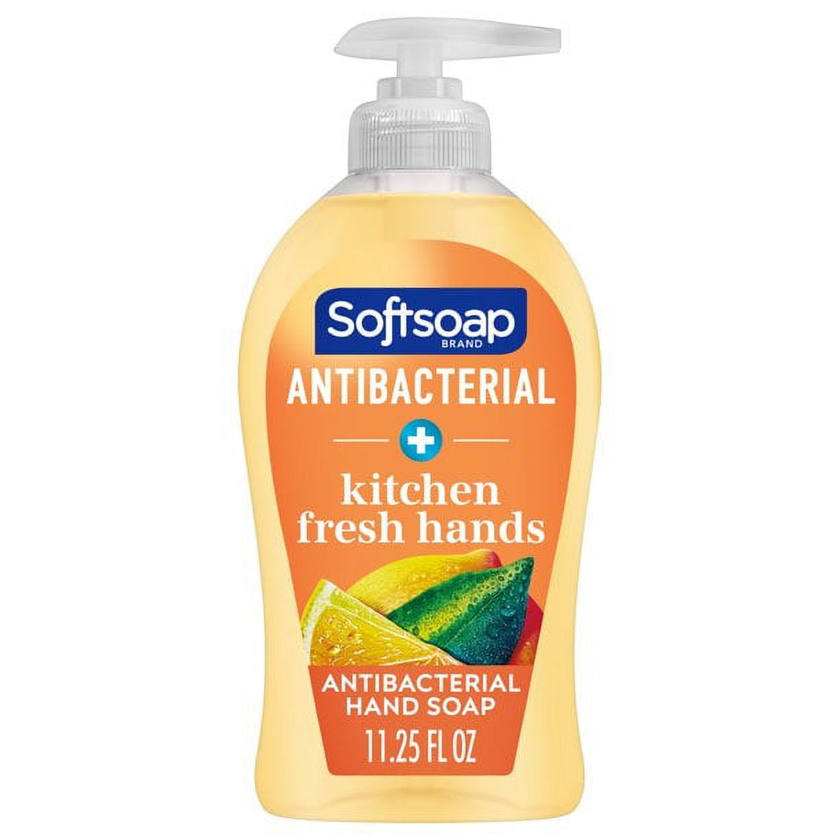 Softsoap Antibacterial Hand Soap Pump Kitchen Fresh Hands 11.25 oz (Pack of 14)