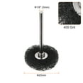 thumbnail image 2 of Unique Bargains 25 Pcs Roue Abrasive 1 Pouce 400 Grains 1/8 Pieds Tampons de Raclage, Noir, 2 of 5