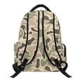 thumbnail image 2 of HUIACONG Camo Pink Bow Print School Backpack for Girls Age 8-18 17 Inch Multi Pocket School Bag Water Resistant Adjustable Padded Straps Lightweight Durable Bookbag for Teens, 2 of 7