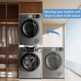thumbnail image 4 of Washer Dryer Stacking Kit, HHXRISE Universal Stacking Kit for Washer and Dryer with Pull-Out Sliding Shelf, Adjustable Stackable Kit for 29"/28"/27"/, 4 of 7
