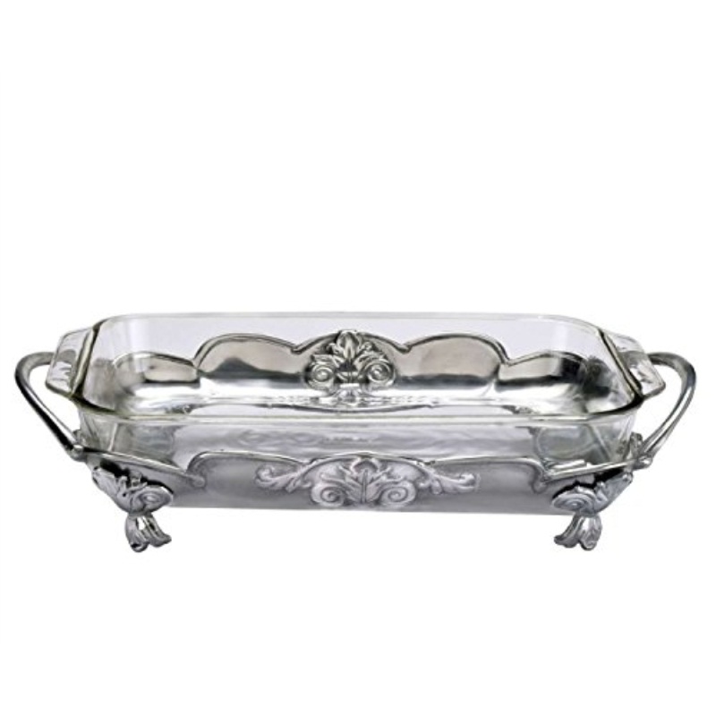 Creative CoOp Decorative Set Tray Zinc