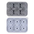 thumbnail image 1 of BotaniNest 3D Rose Shape Grids DIY Homemade Reusable Silicone Ice Tray With Lid, 1 of 6