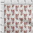 thumbnail image 2 of oneOone Georgette Viscose Brown Fabric Asian Block Fabric For Sewing Printed Craft Fabric By The Yard 42 Inch Wide, 2 of 4