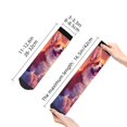 thumbnail image 4 of Fuzoiu Sunset Cloud Corgi Print Adult Socks, Crew Moisture-wicking Socks, Unisex Cushion Crew Socks,Casual Sports Ankle Socks, 4 of 7